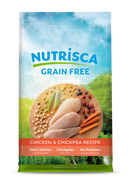 NUTRISCA Grain Free Chicken and Chickpea Recipe Dry Dog Food