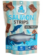 Plato All Natural Salmon Strips Dog Treats