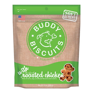 Cloud Star Buddy Biscuits Soft and Chewy Roasted Chicken Dog Treats