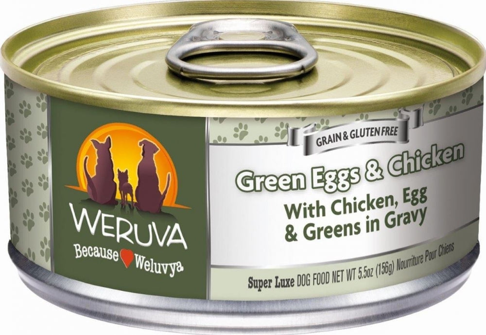 Weruva Green Eggs and Chicken Canned Dog Food
