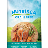 NUTRISCA Grain Free Salmon and Chickpea Dry Dog Food