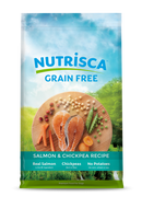 NUTRISCA Grain Free Salmon and Chickpea Dry Dog Food