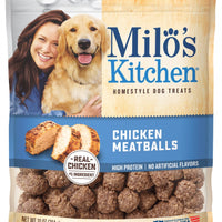 Milo's Kitchen Chicken Meatballs Dog Treats