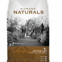 Diamond Naturals Active Cat Chicken Meal and Rice Formula Dry Cat Food