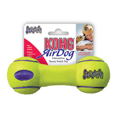 KONG Squeaker Dumbbell Dog Toy