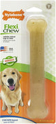 Nylabone FlexiChew Chicken Flavor Bone Dog Toy