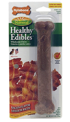 Nylabone Healthy Edibles Bacon Bone Treat