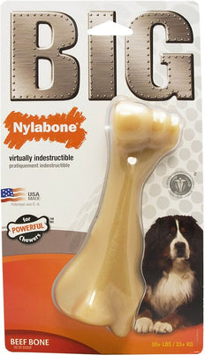 Nylabone DuraChew BIG Chew Beef Flavor Bone Dog Toy