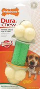 Nylabone DuraChew Double Action Chew Bacon Flavor Dog Toy