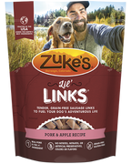 Zukes Lil' Links Grain Free Pork and Apple Recipe for Dogs