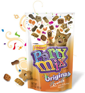 Friskies Party Mix Original Crunch Cat Treats