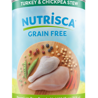 NUTRISCA Turkey and Chickpea Stew Canned Dog Food