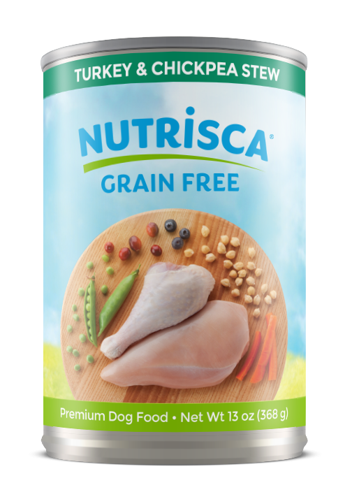 NUTRISCA Turkey and Chickpea Stew Canned Dog Food