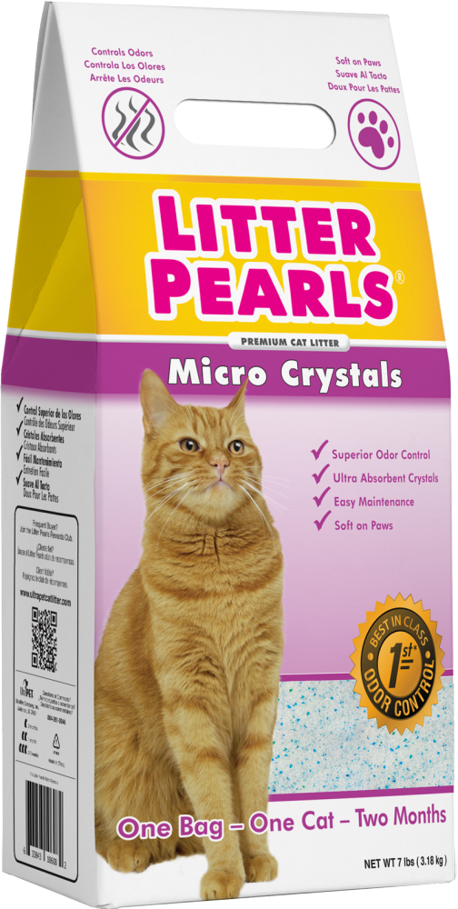 Ultra Pet Litter Pearls Micro Crystal Cat Litter