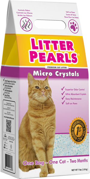 Ultra Pet Litter Pearls Micro Crystal Cat Litter