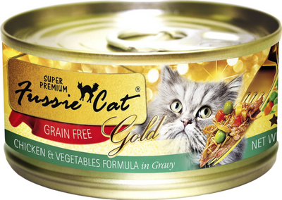 Fussie Cat Premium Chicken and Vegetables in Gravy Canned Food