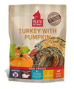 Plato Pet Treats EOS Turkey and Pumpkin Dog Treats