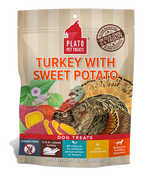 Plato Pet Treats EOS Turkey and Sweet Potato Dog Treats
