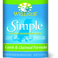 Wellness Simple Natural Limited Ingredient Diet Lamb and Oatmeal Recipe Wet Canned Dog Food