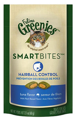 Greenies Smartbites Hairball Control Tuna Cat Treats