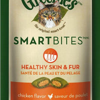 Greenies Smartbites Skin and Fur Chicken Cat Treats