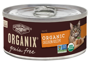 Castor and Pollux Organix Grain Free Organic Chicken Recipe Canned Cat Food
