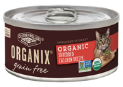 Castor and Pollux Organix Grain Free Organic Shredded Chicken Canned Cat Food