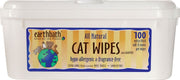 Earthbath Hypo Allergenic Fragrance Free Grooming Wipes for Cats