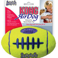 KONG AirDog Squeaker Football Dog Toy