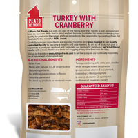 Plato EOS Turkey with Cranberry Dog Treats