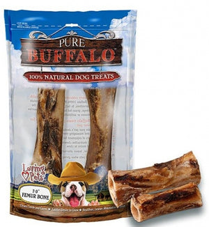 Pure Buffalo Meaty Femur Bone Dog Treats