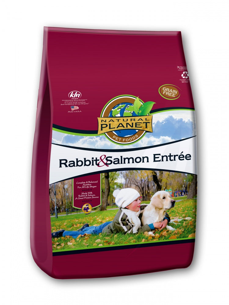 Natural Planet Rabbit and Salmon Entree Grain Free Dry Dog Food