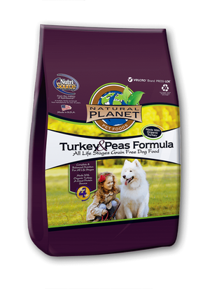 Natural Planet Turkey and Peas Formula Grain Free Dry Dog Food