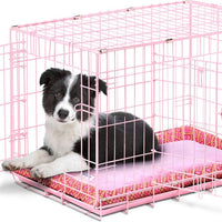 SnooZZy Baby Pink Wire Crate