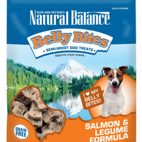 Natural Balance Belly Bites Salmon and Legume Semi-Moist Treats for Dogs
