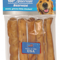 Pet Factory USA Beef Flavored Chip Rolls Dog Treats