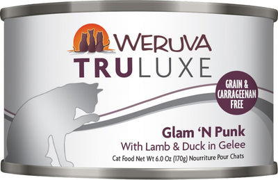 Weruva TRULUXE Glam N Punk with Lamb and Duck in Gelee Canned Cat Food