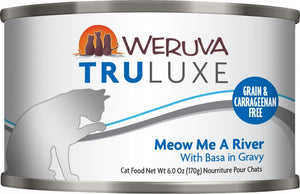 Weruva TRULUXE Meow Me A River with Base in Gravy Canned Cat Food