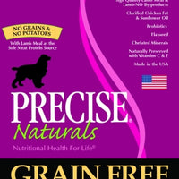 Precise Naturals Grain Free Lamb Meal Formula Dry Dog Food