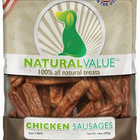Loving Pets Natural Value Chicken Sausages Dog Treats