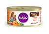 Halo Gluten Free Indoor Cat Chicken & Trout Recipe Canned Cat Food