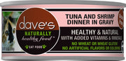 Dave's Naturally Healthy Tuna and Shrimp in Gravy Canned Cat Food