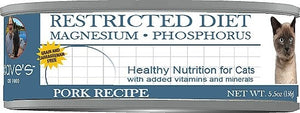 Dave's Restricted Diet Grain Free Magnesium Phosphorus Pork Dinner Canned Cat Food