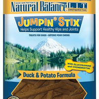 Natural Balance L.I.T. Limited Ingredient Treats Jumpin' Stix Duck and Potato Formula Dog Treats