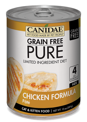 Canidae Grain Free PURE Limited Ingredient Diet Chicken Recipe Canned Cat Food