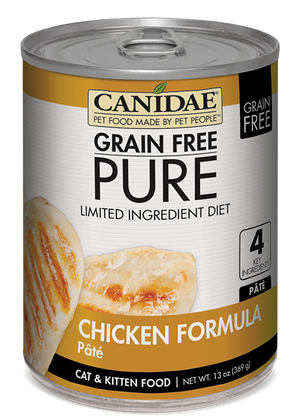 Canidae Grain Free PURE Limited Ingredient Diet Chicken Recipe Canned Cat Food