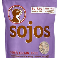 Sojos Turkey Complete Cat Food Mix