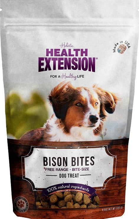Health Extension Bison Bits Dog Treats