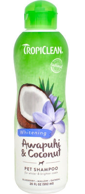Tropiclean Awapuhi and Coconut White Coat Pet Shampoo