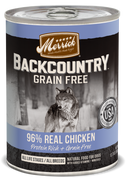 Merrick Backcountry Grain Free Backcountry 96% Chicken Recipe Canned Dog Food